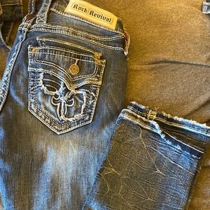 Rock revival straight jeans